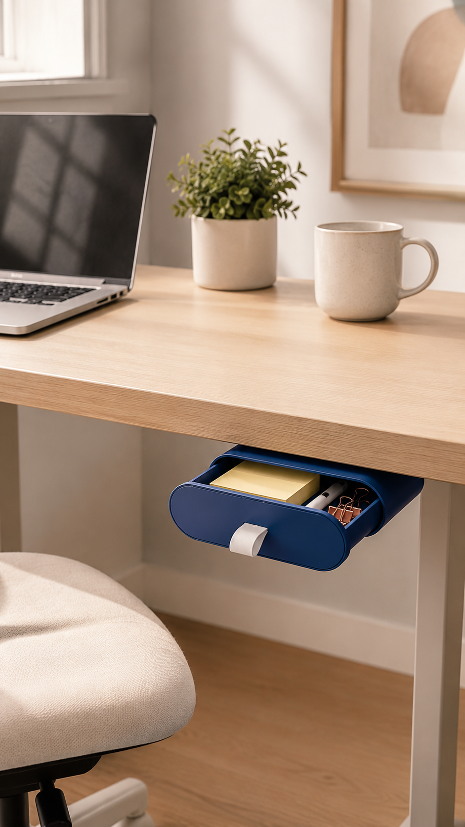 TecsMojo Compact Under-Desk Storage Drawer