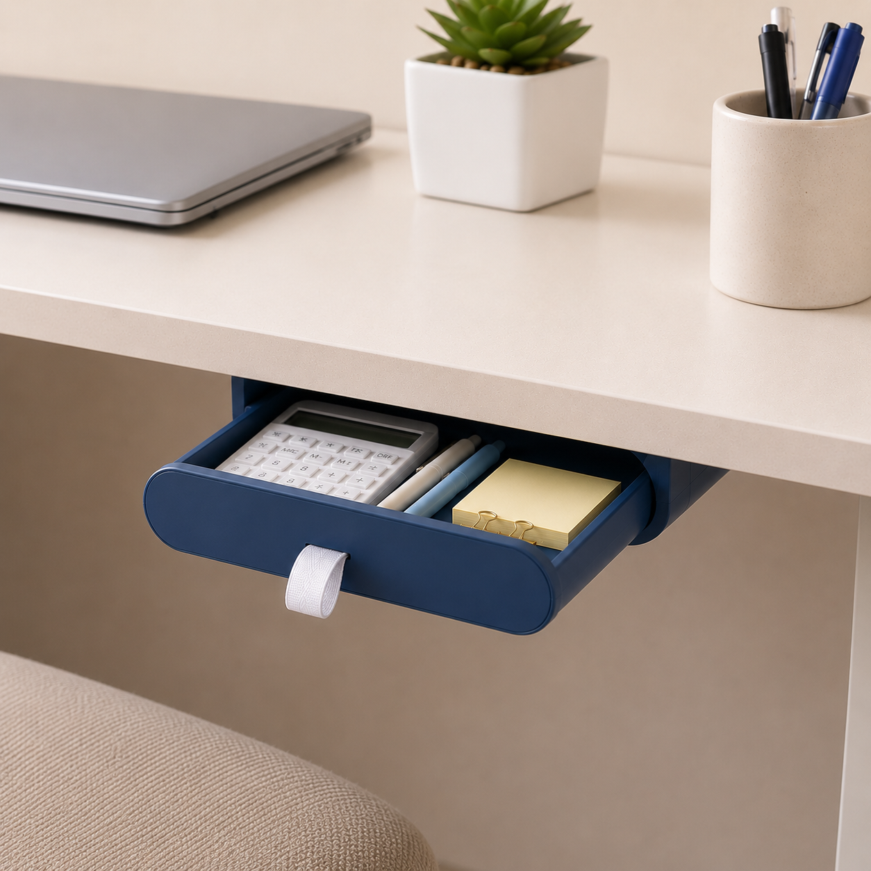 TecsMojo Compact Under-Desk Storage Drawer