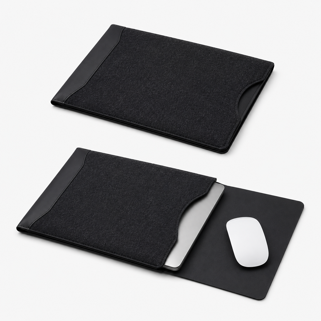 TecsMojo Two-in-One Laptop Sleeve & Mouse Pad
