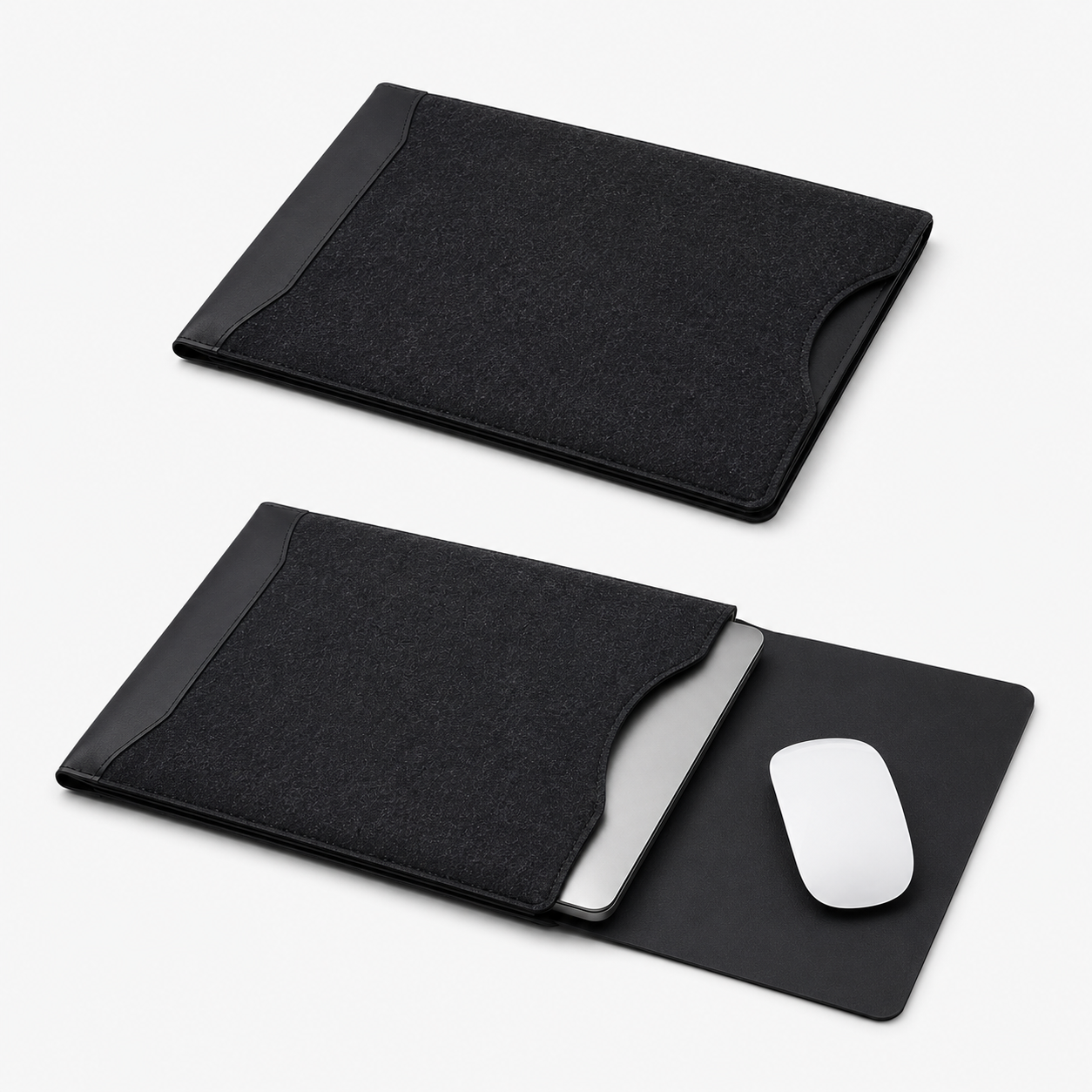 TecsMojo Two-in-One Laptop Sleeve & Mouse Pad
