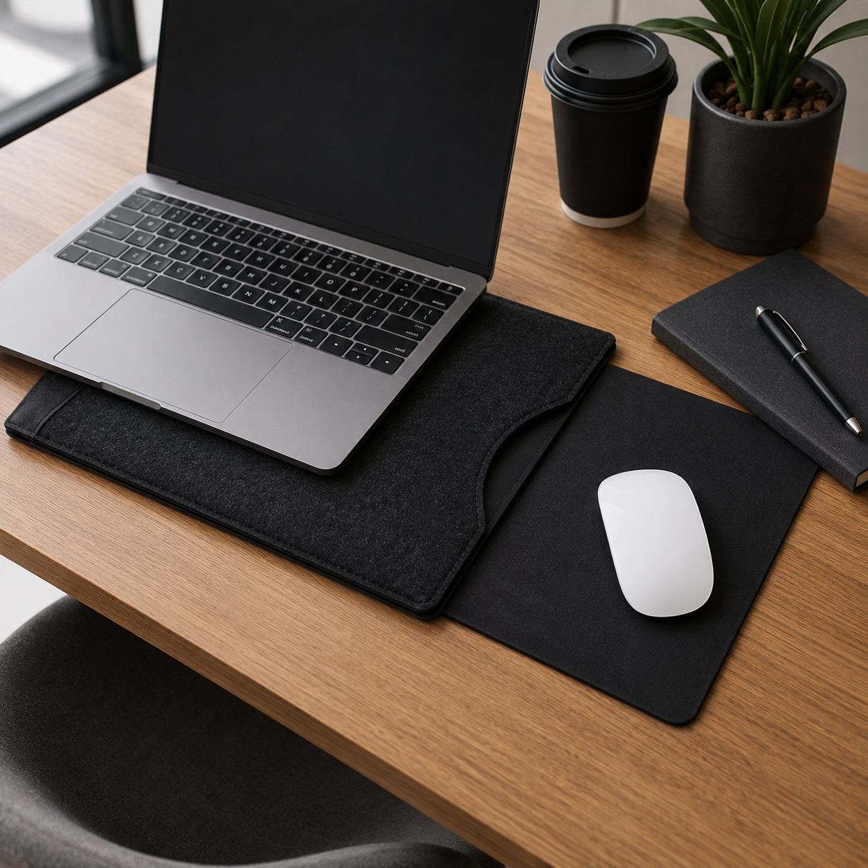TecsMojo Two-in-One Laptop Sleeve & Mouse Pad