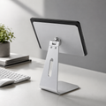 Rotatable Magnetic Desktop Tablet Stand on clean modern desk setup